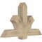 Ekena Millwork Redmond Rough Sawn Timber Gable Bracket, Douglas Fir, 48"W x 30"H x 6"D x 6"F, 15/12 Pitch GBW048X30X0606RED00RDF - alternate 2